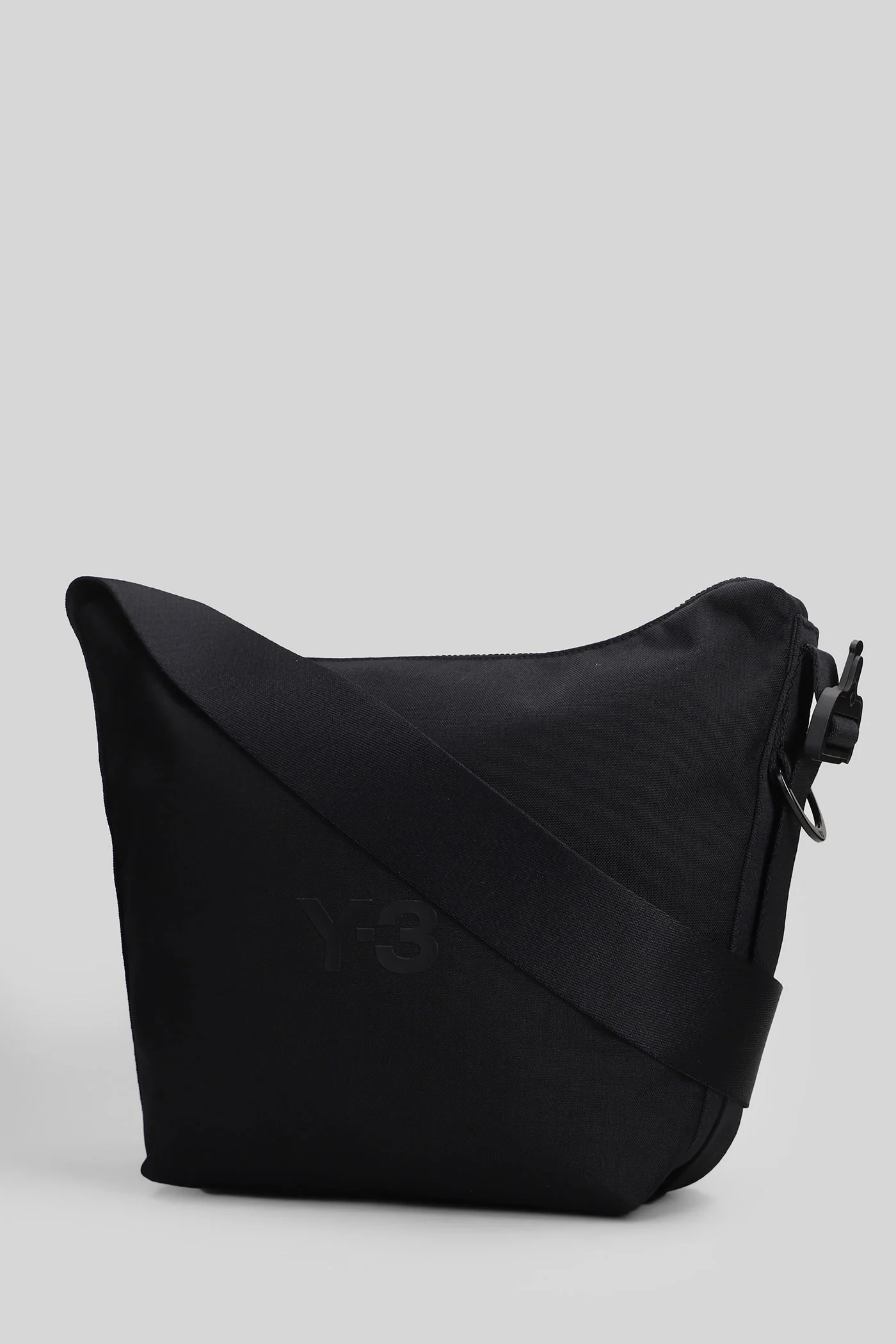 Shoulder bag in black polyamide - Image 2