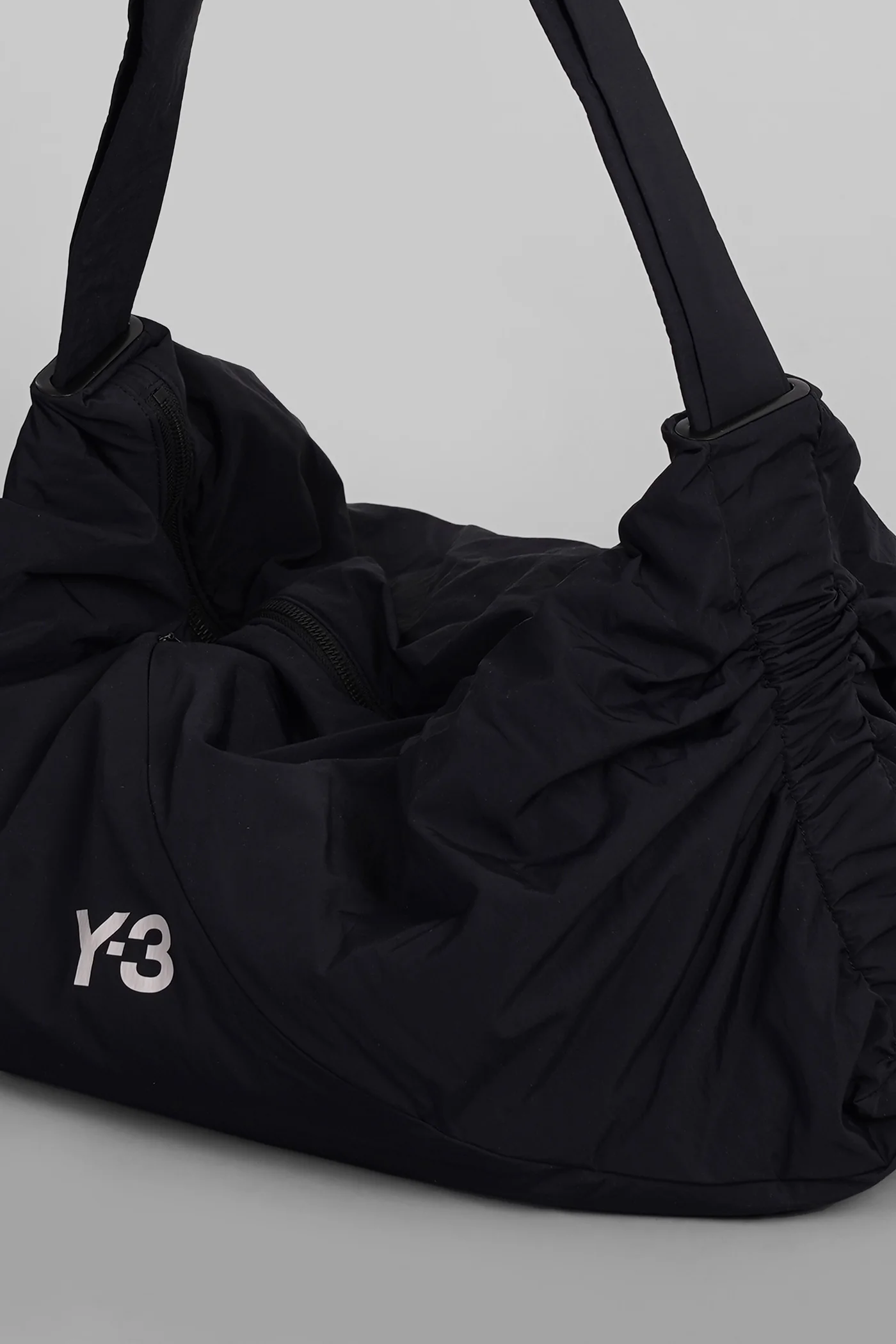Shoulder bag in black polyamide - Image 4