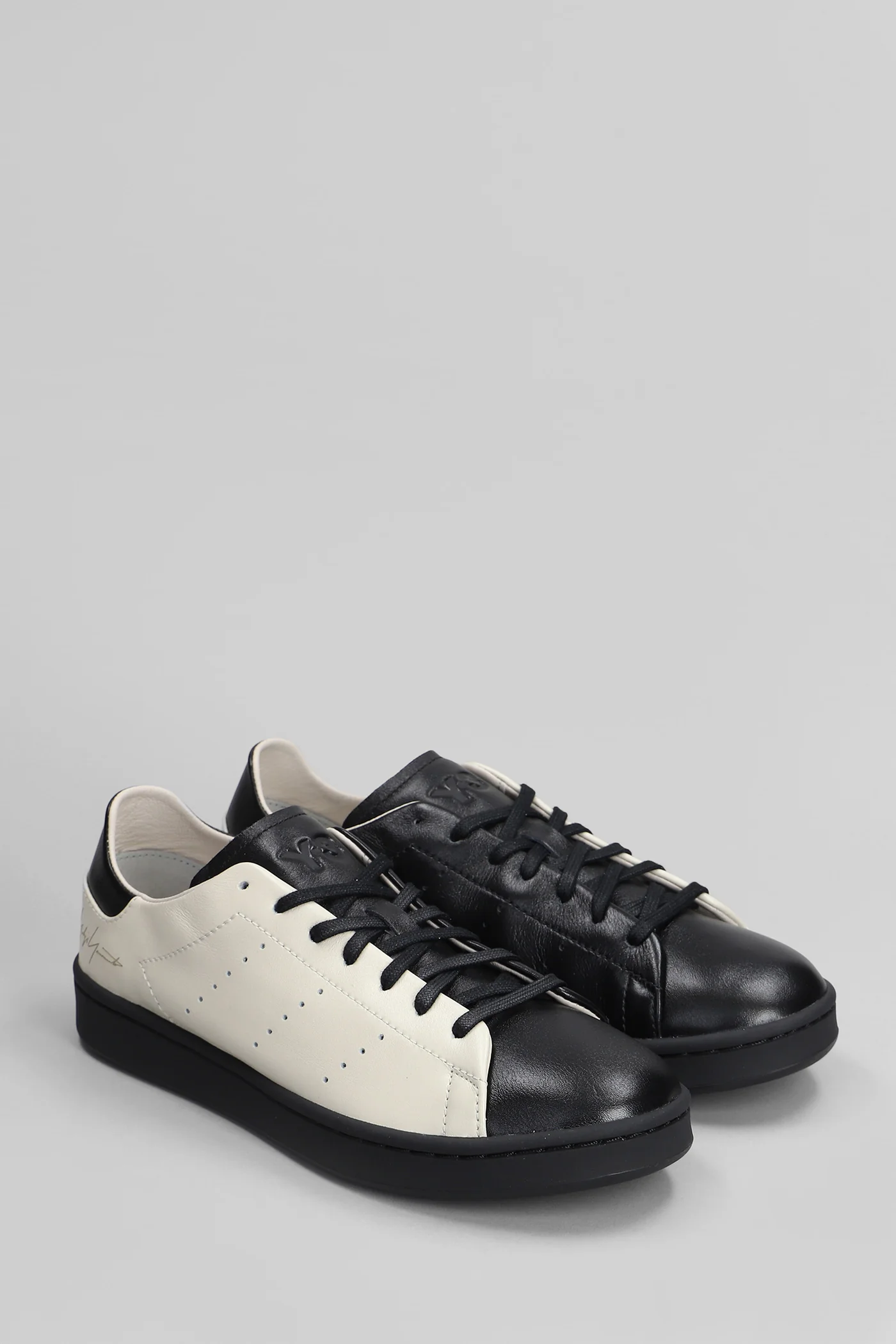 Stan smith Sneakers in black leather - Image 2