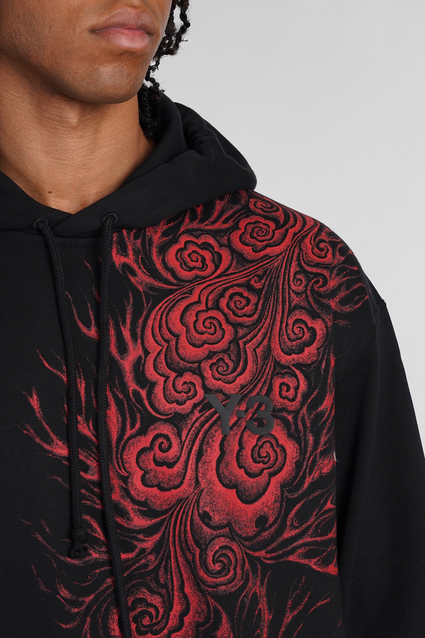 Sweatshirt in black cotton - Image 5