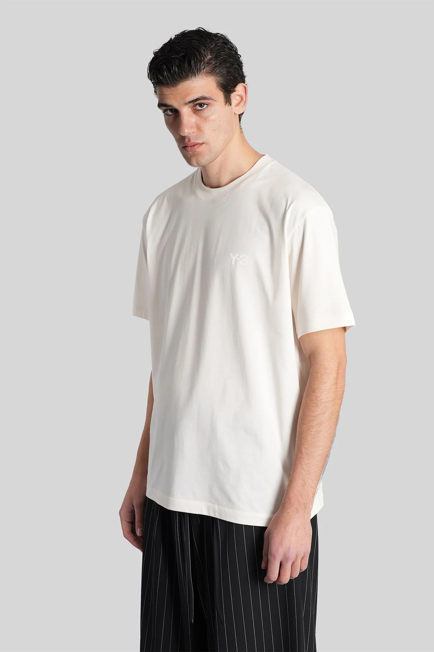 T-Shirt in beige cotton - Image 4