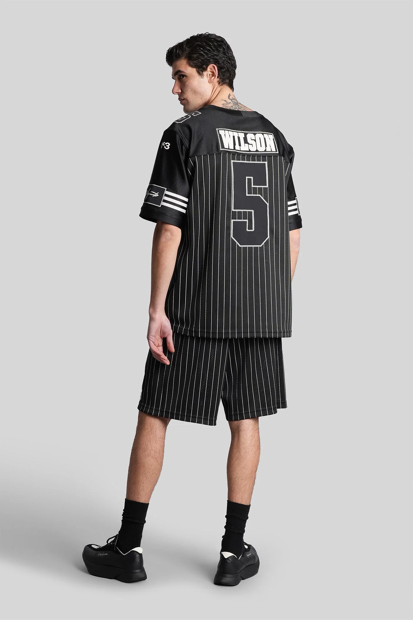 T-Shirt in black polyester - Image 2