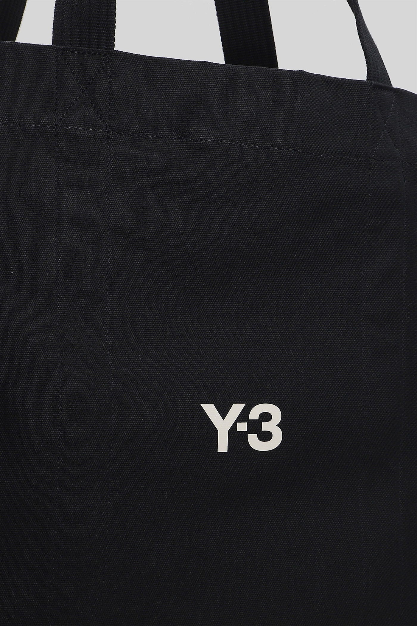 Tote in black cotton - Image 4