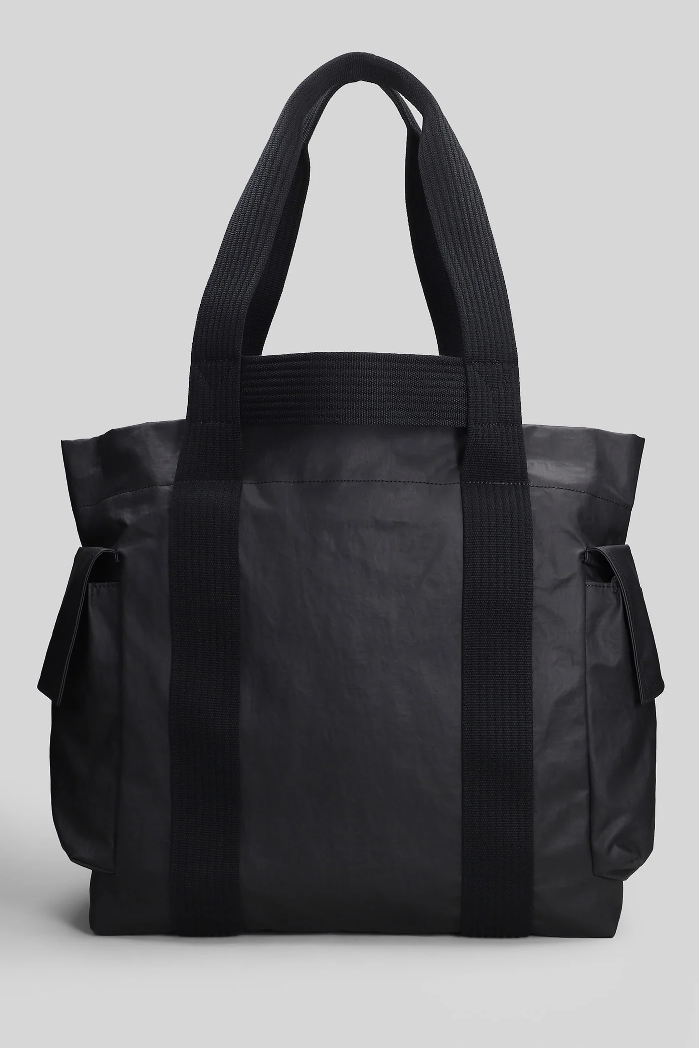 Tote in black polyamide - Image 3