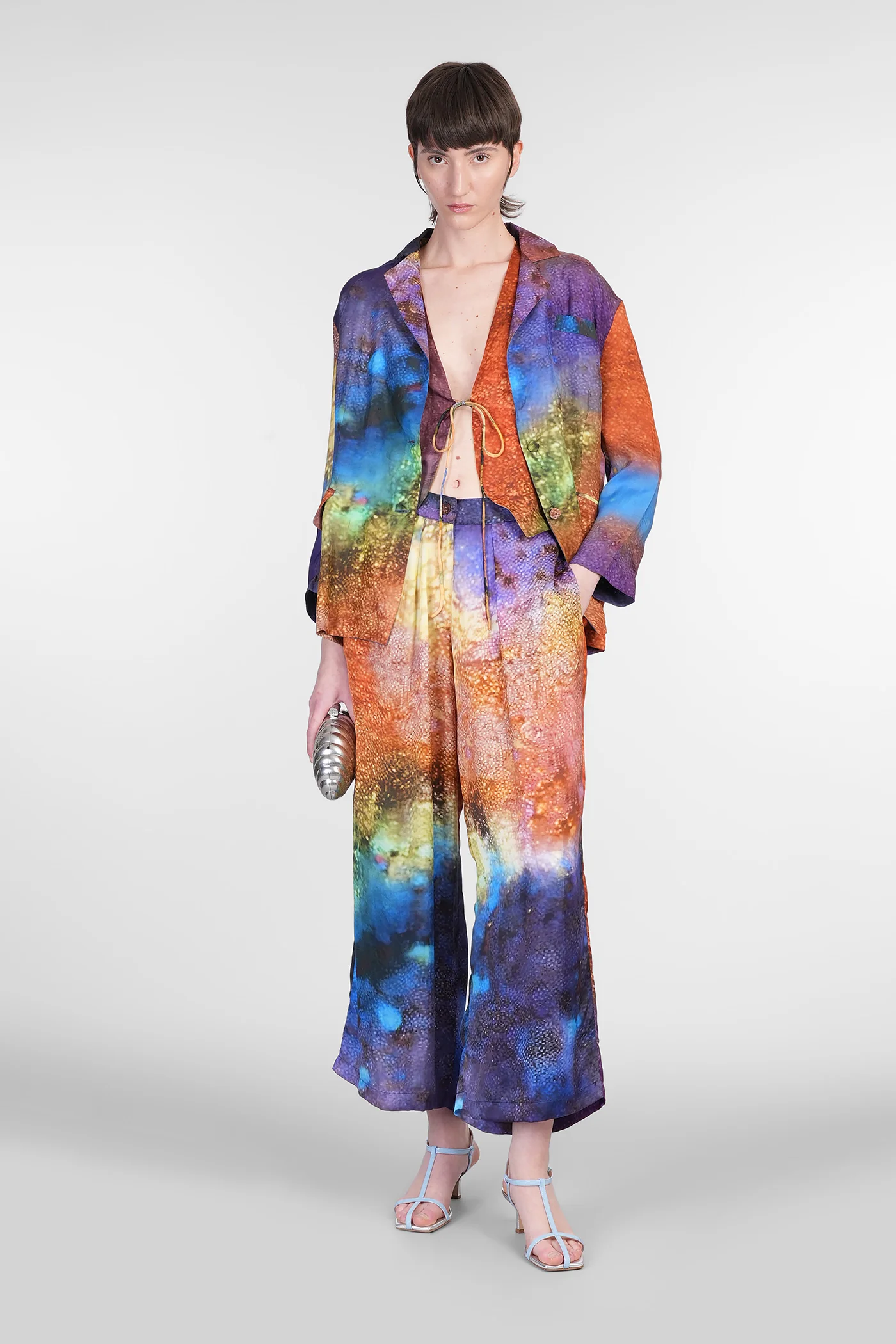 Blazer in multicolor viscose - Image 2