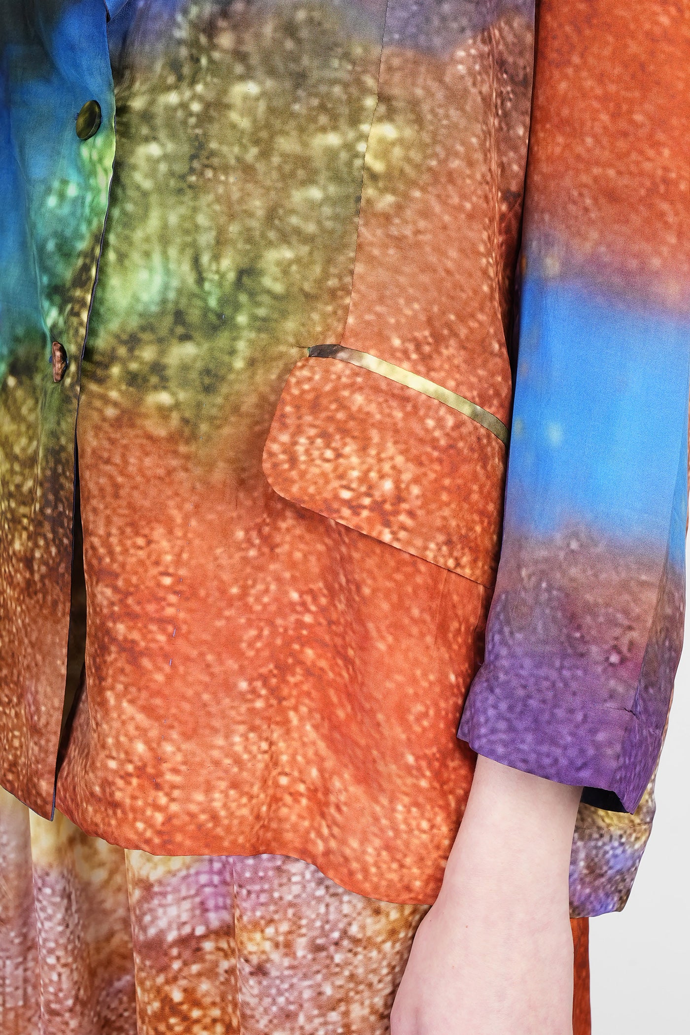 Blazer in multicolor viscose - Image 5