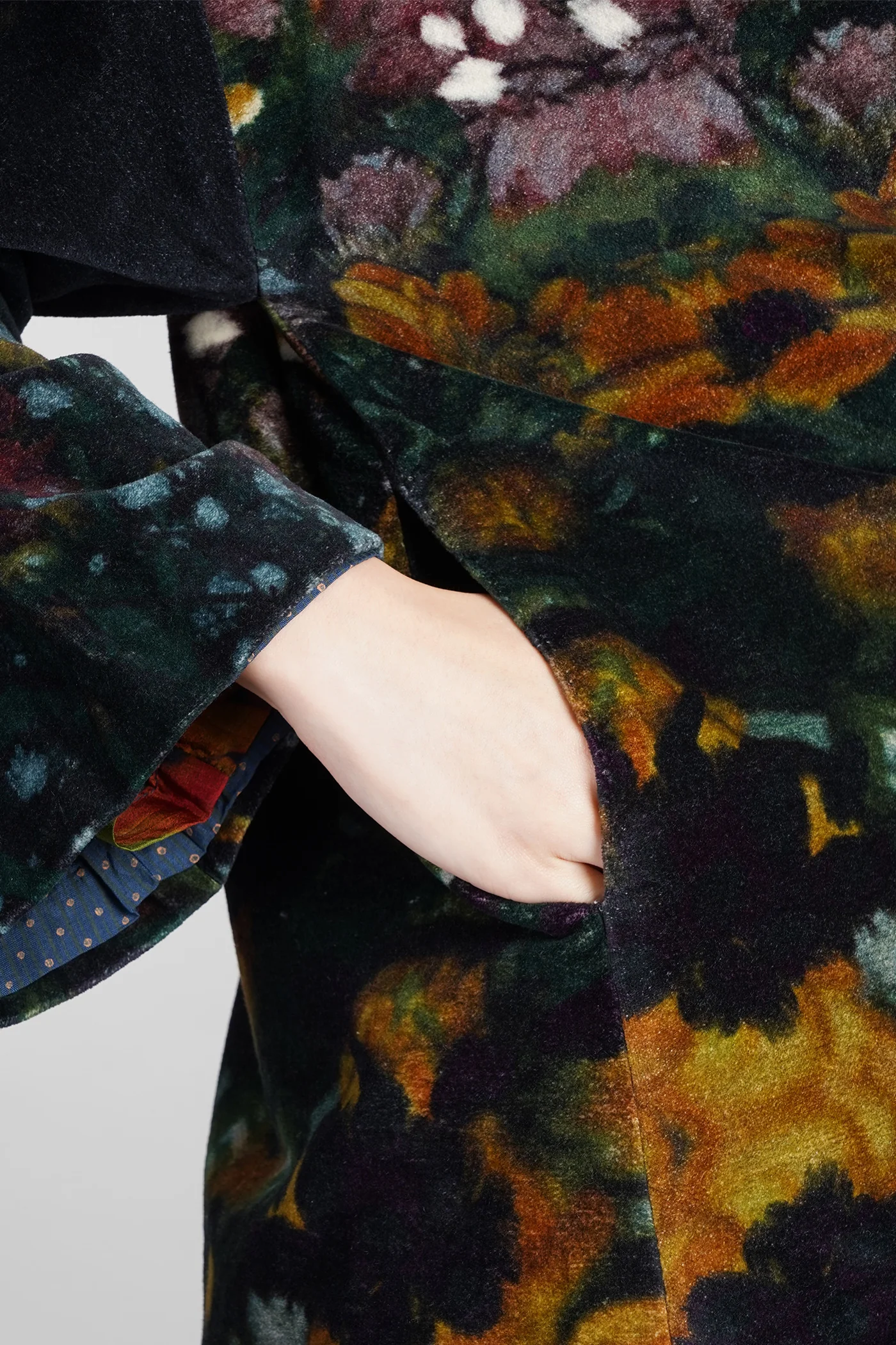 Casual jacket in multicolor cotton - Image 5