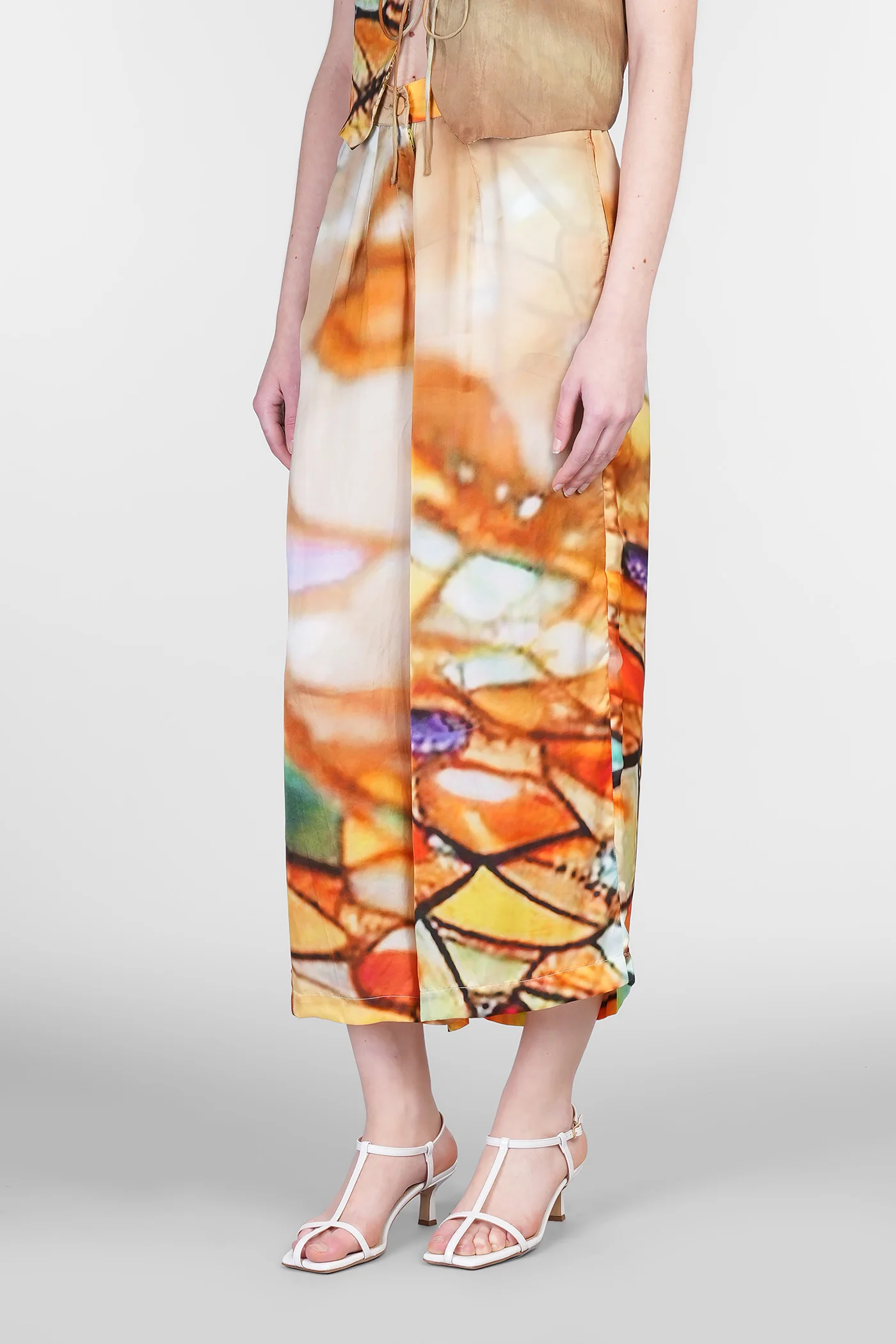 Pants in multicolor polyamide polyester - Image 4