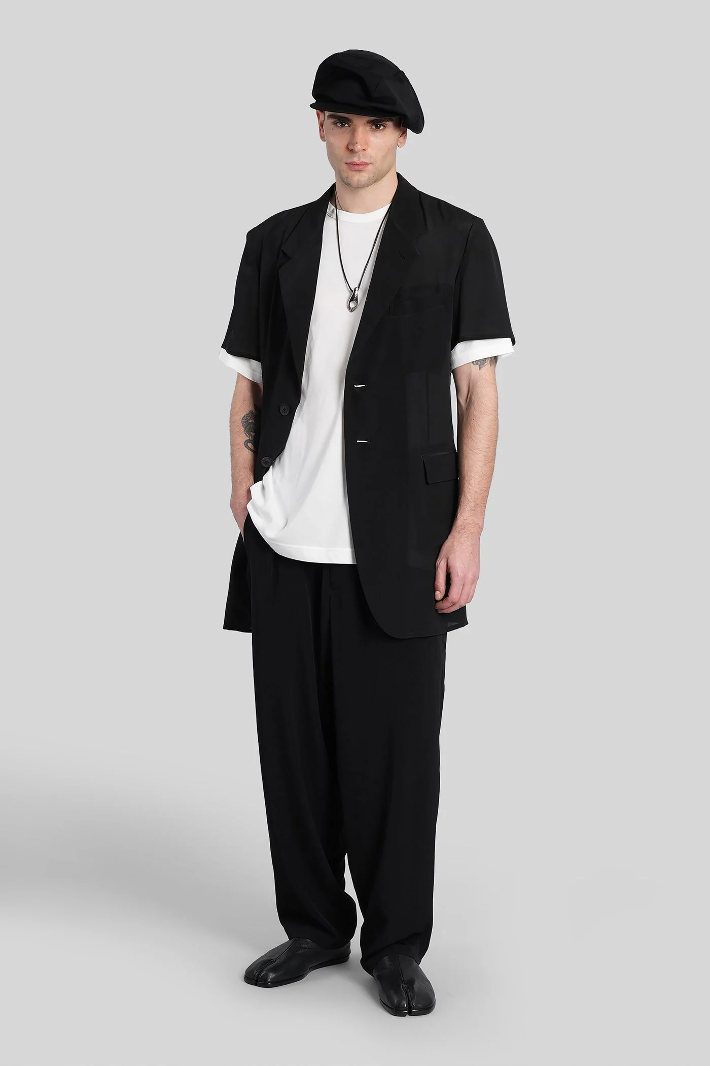 T-Shirt in white cotton - Image 2