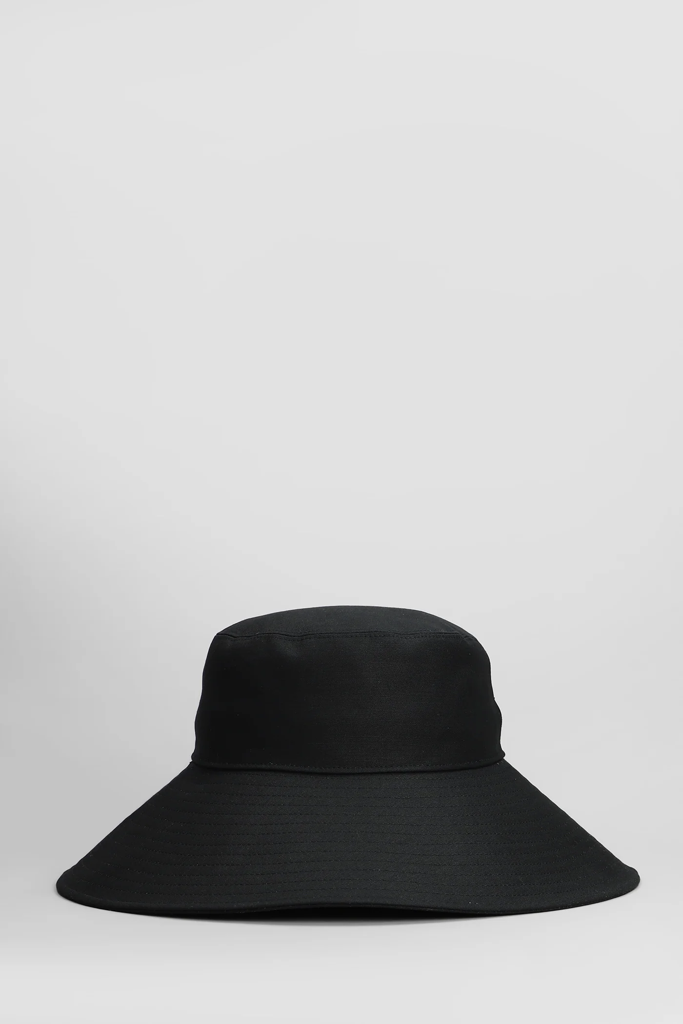 Hats in black cotton - Image 3