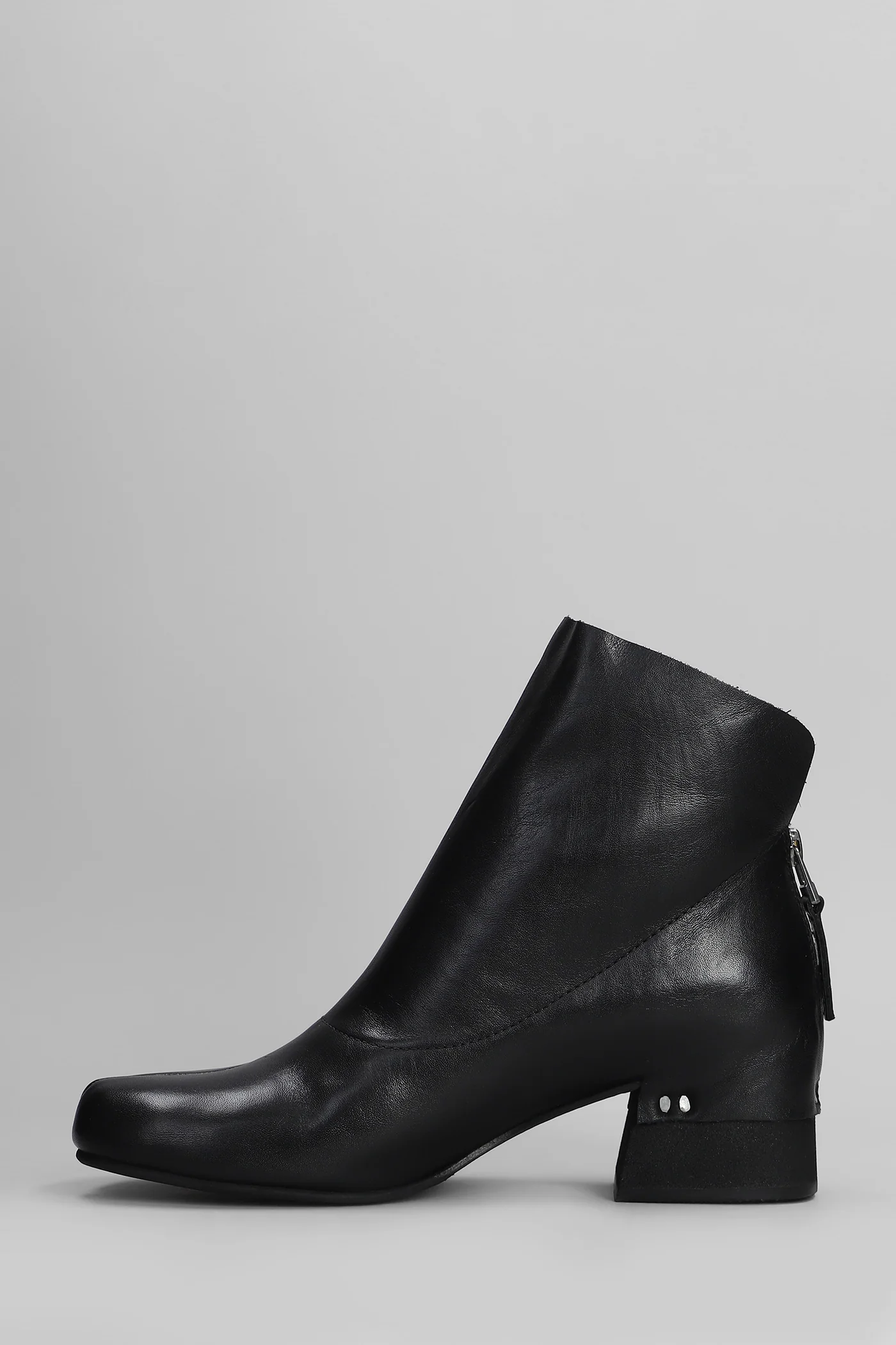 Kuro High heels Ankle boots in black leather - Image 3