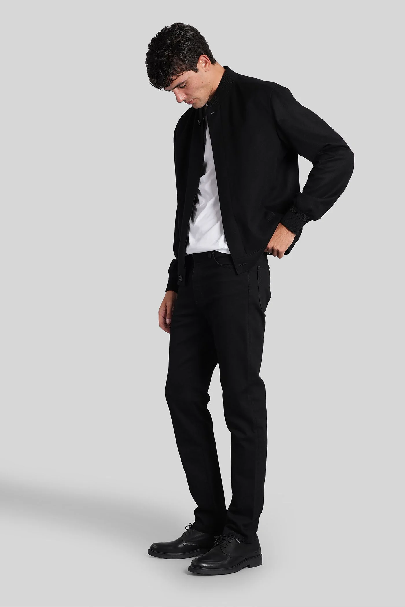 Jeans in black denim - Image 2
