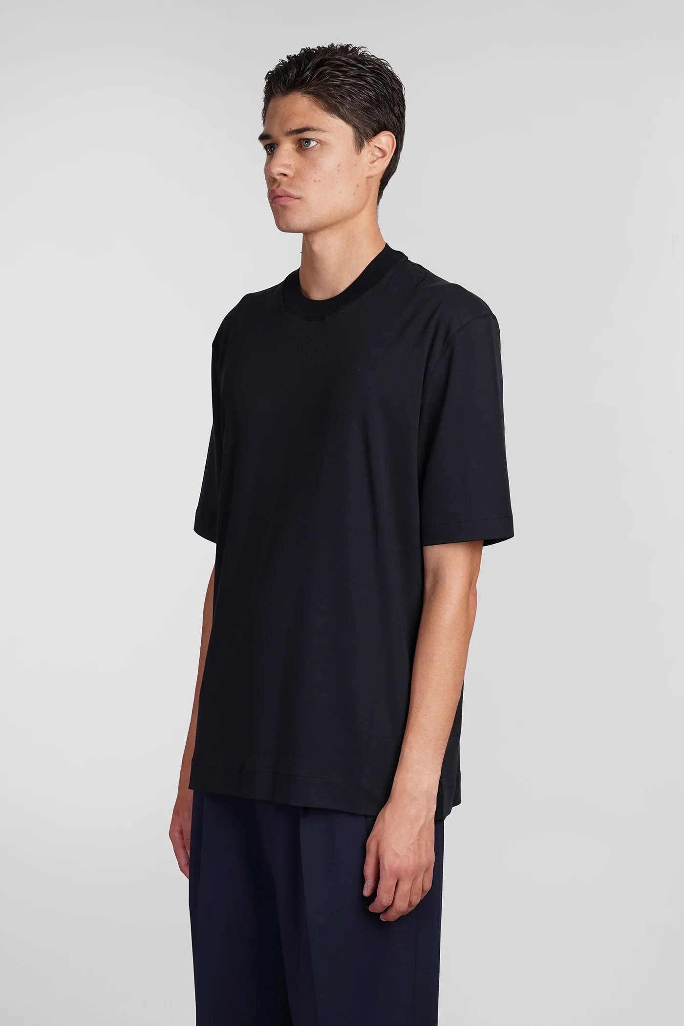 T-Shirt in blue cotton - Image 3