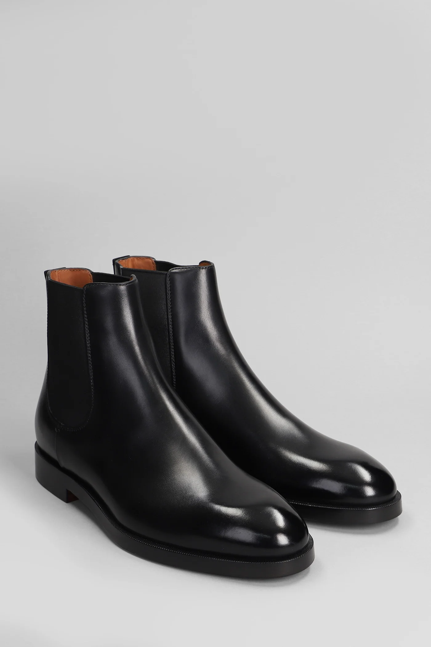Torino Ankle boots in black leather - Image 2