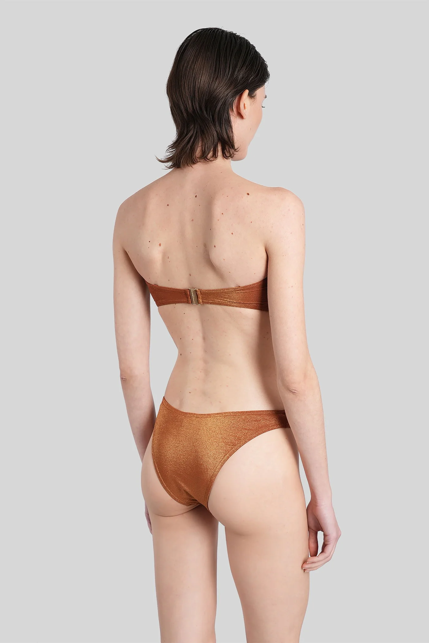 Beachwear in brown polyamide - Image 6