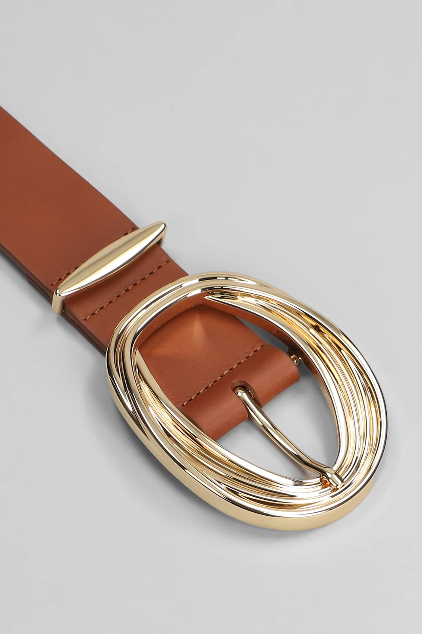 Belts in brown leather - Image 2