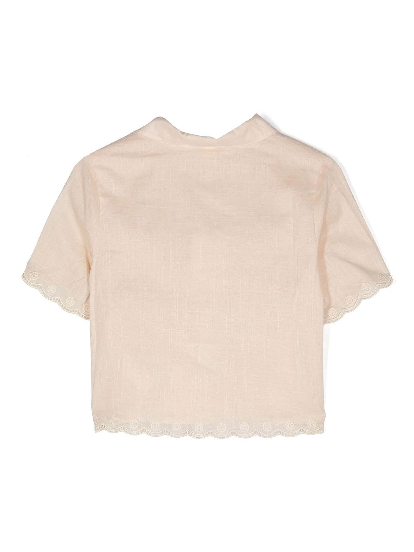 Shirt in rose-pink cotton - Image 2