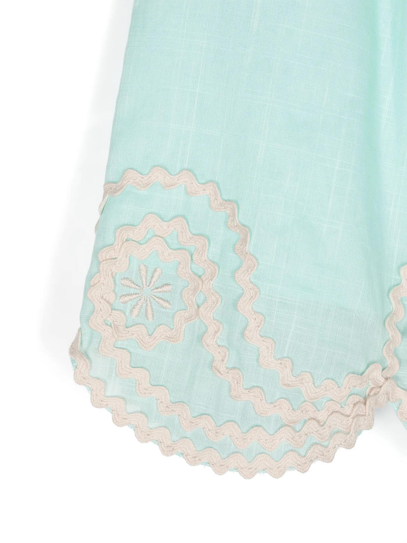 Topwear in cyan cotton - Image 3