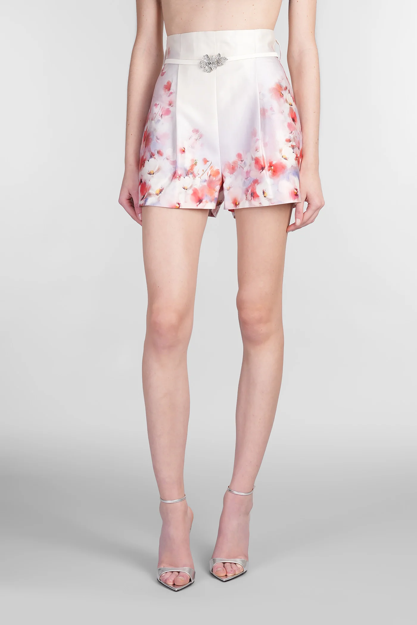 Shorts in multicolor polyester